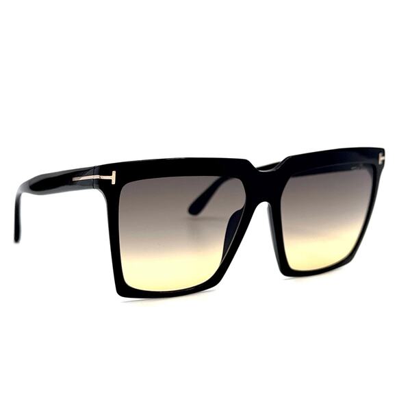 New, TOM FORD Sabrina-02 Sunglasses TF764 01B Authentic - Picture 3 of 15